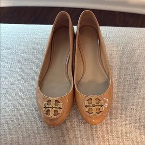 Tory Burch Tan Ballet Flats